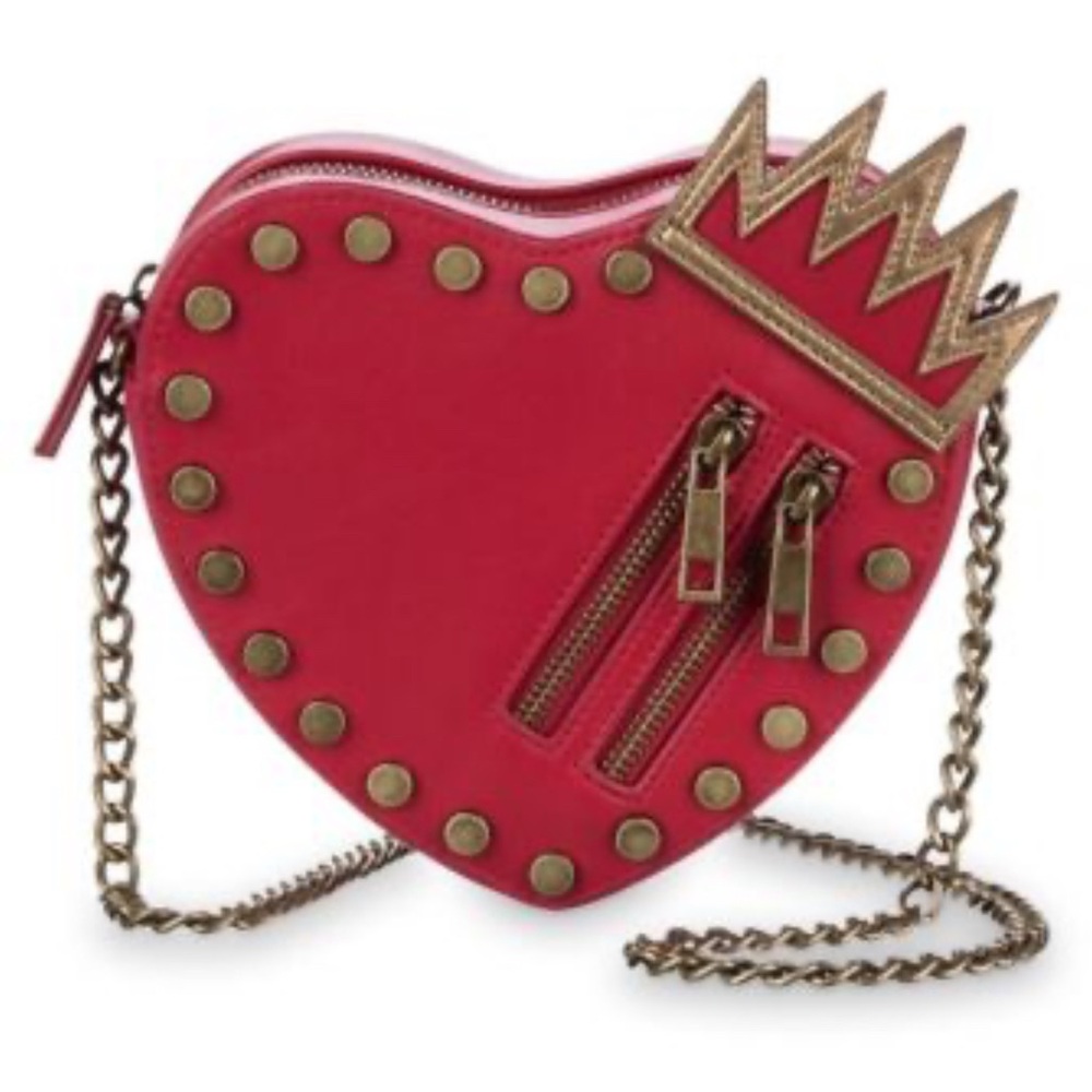 Disney Descendants Rebel Heart Tiara Crown Evie Crossbody